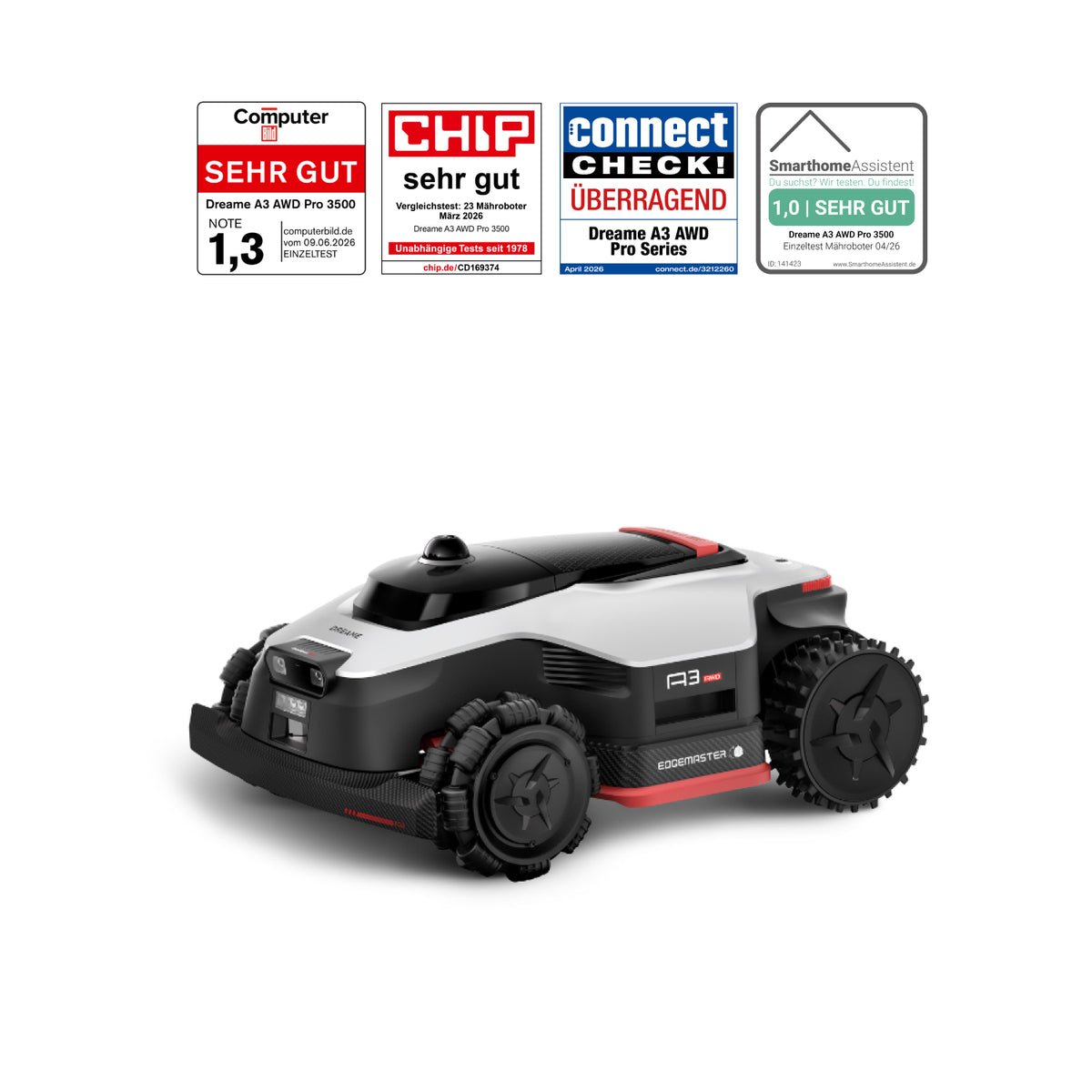 Dreame A3 AWD Pro 3500 Mähroboter mit Allradantrieb