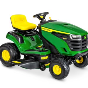 John Deere X107 Rasentraktor mit 107 cm Mähdeck